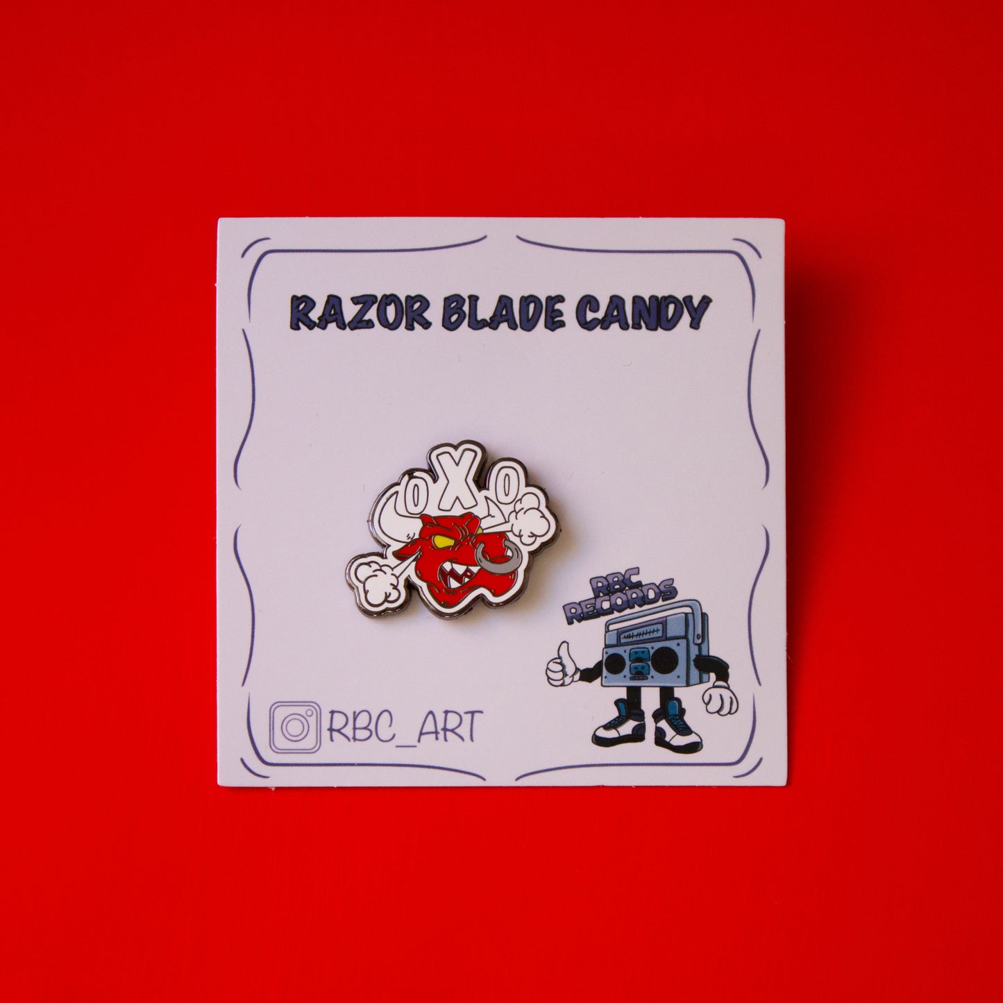 OXO Enamel Pin