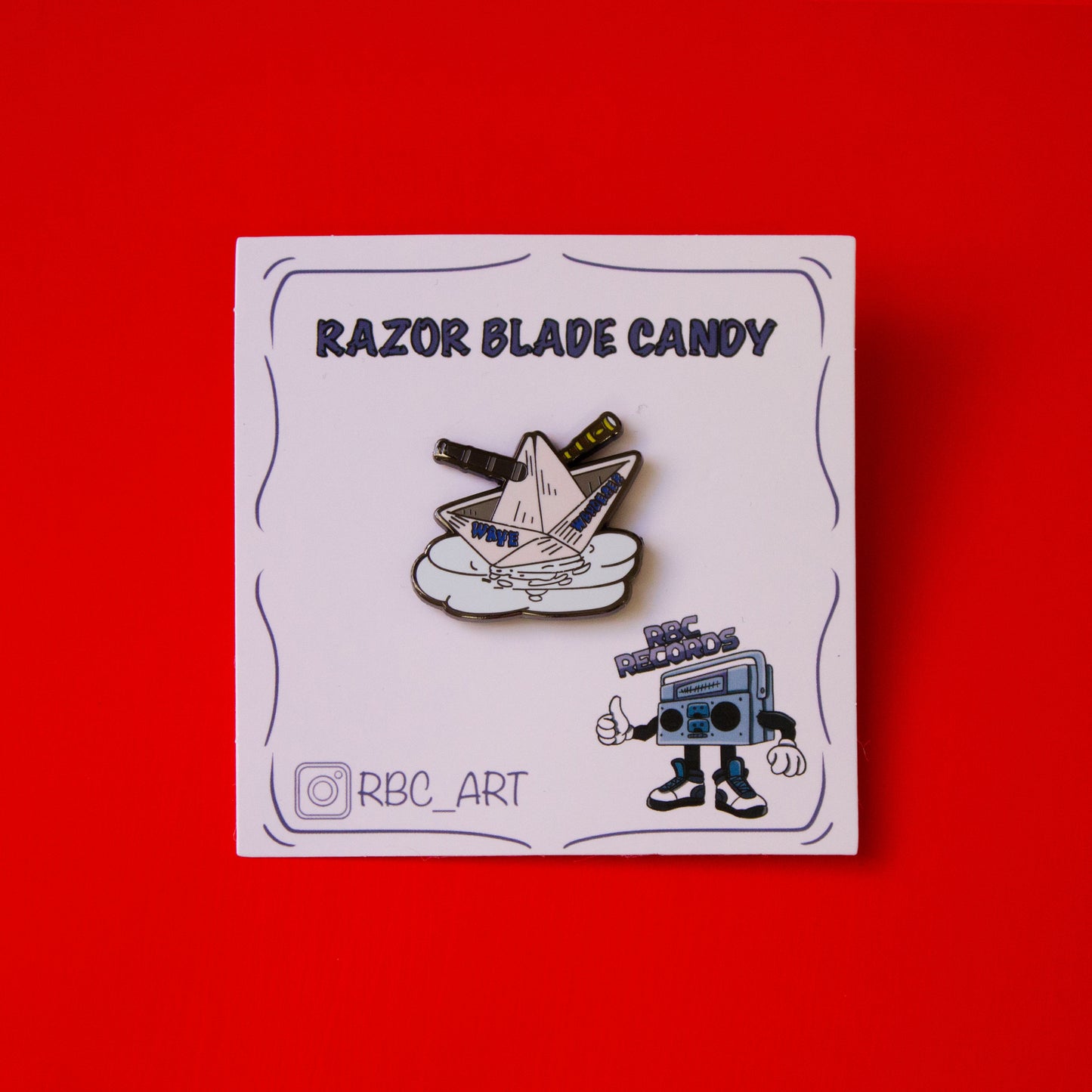 WAVE WANDERER Enamel Pin