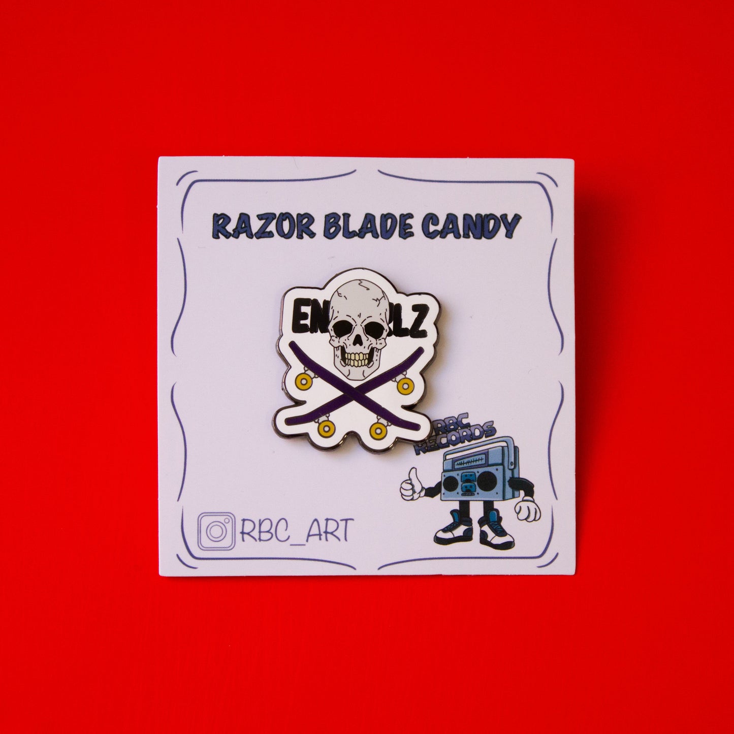 ENSWIRLZ Enamel Pin