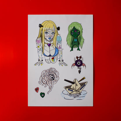 STICKER SHEETS PG. 1-20