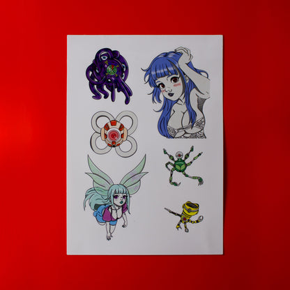 STICKER SHEETS PG. 1-20