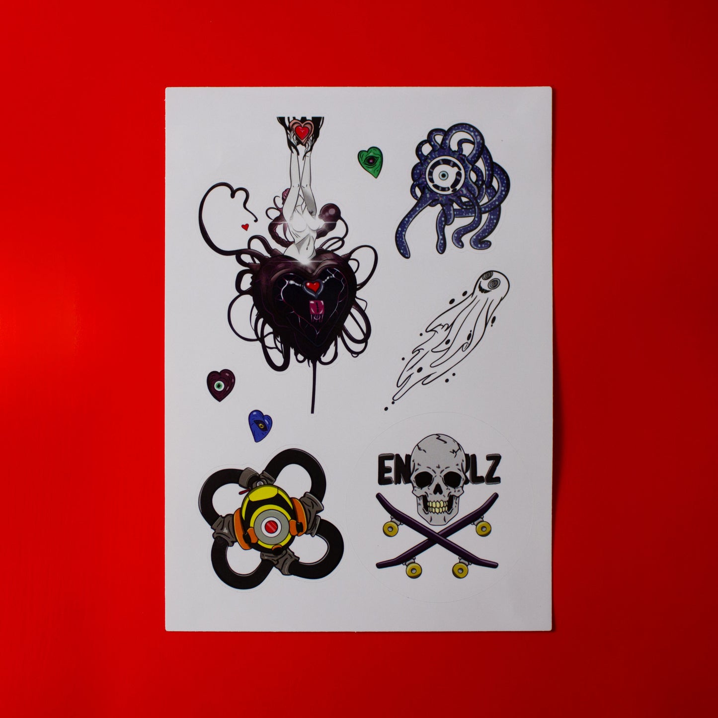 STICKER SHEETS PG. 1-20