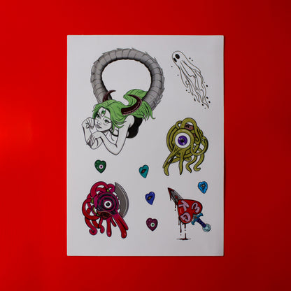 STICKER SHEETS PG. 1-20
