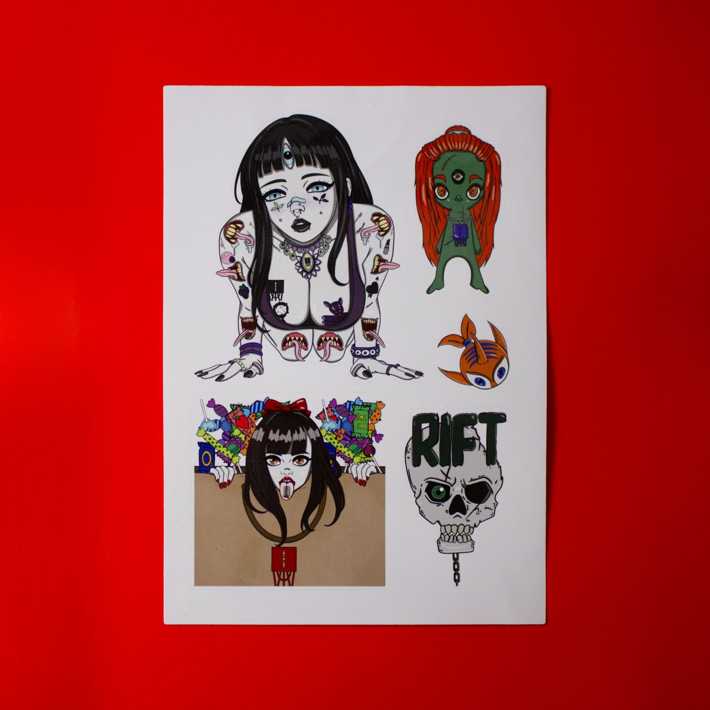 STICKER SHEETS PG. 1-20
