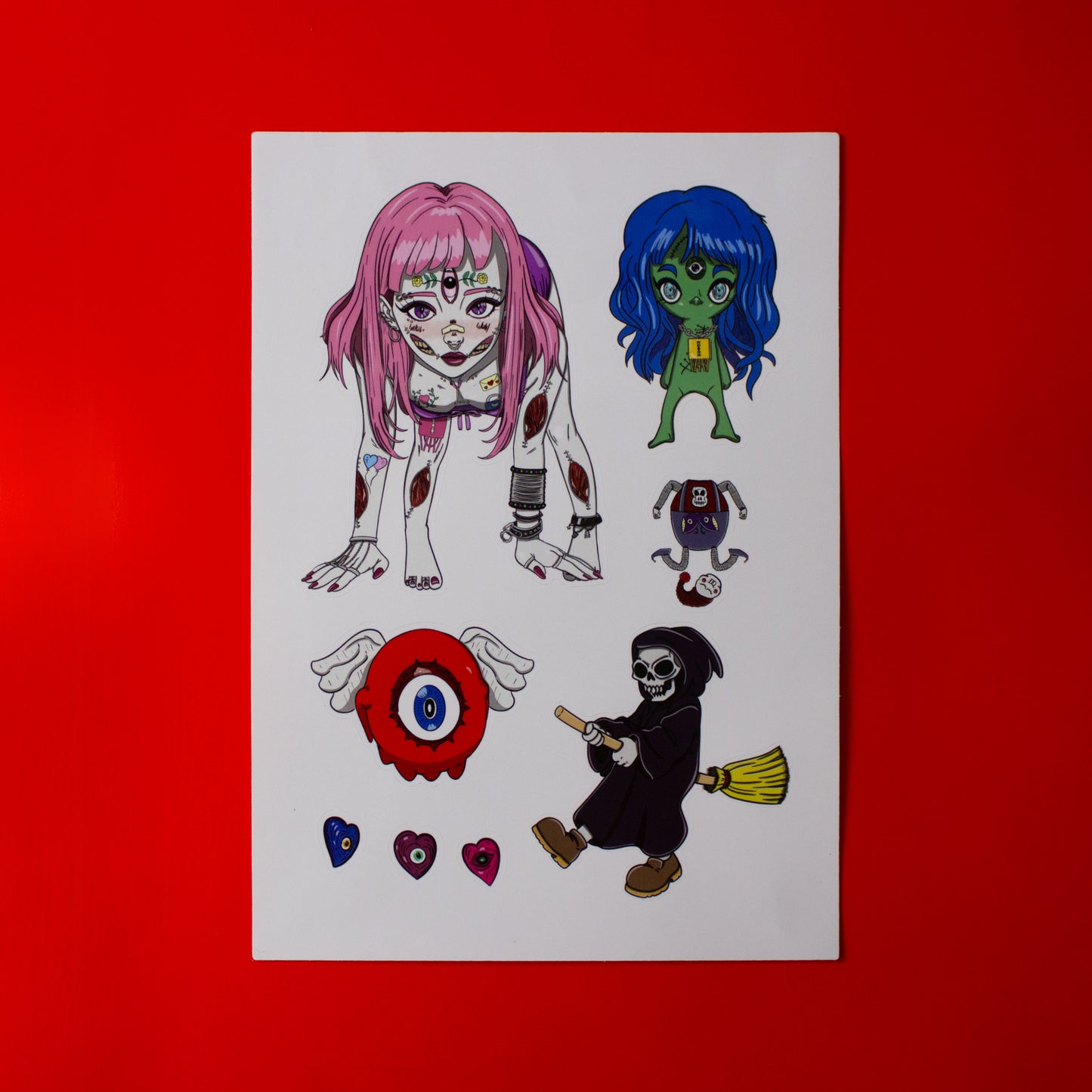 STICKER SHEETS PG. 1-20