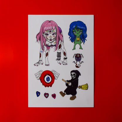 STICKER SHEETS PG. 1-20