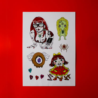 STICKER SHEETS PG. 1-20