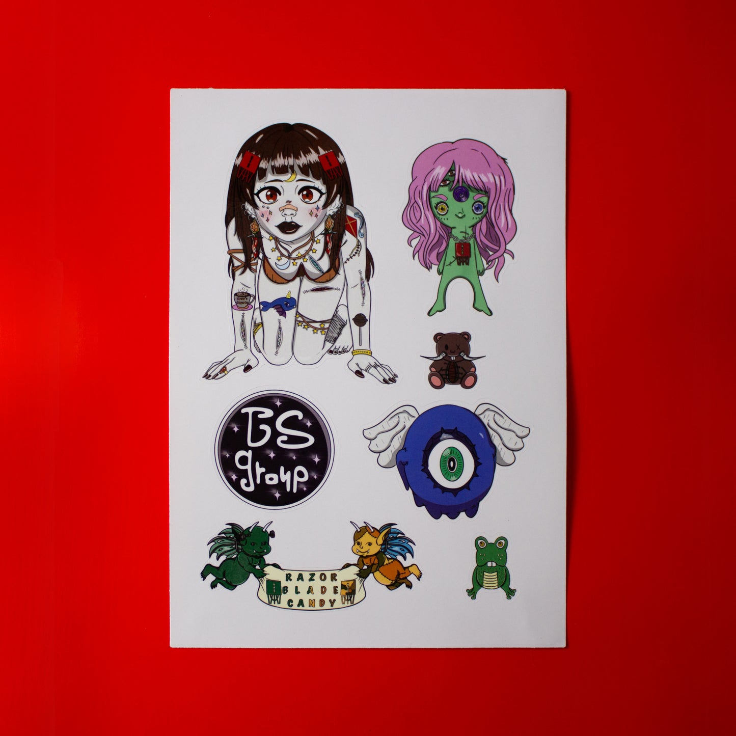 STICKER SHEETS PG. 1-20