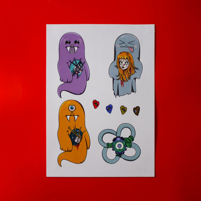 STICKER SHEETS PG. 1-20