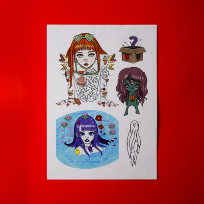 STICKER SHEETS PG. 1-20