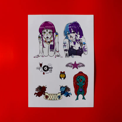 STICKER SHEETS PG. 1-20