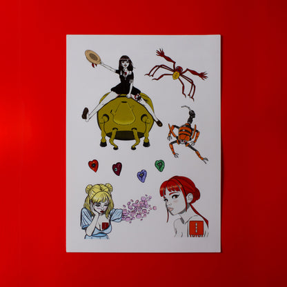 STICKER SHEETS PG. 1-20