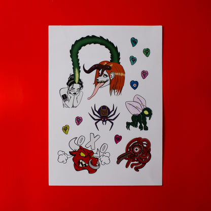 STICKER SHEETS PG. 1-20