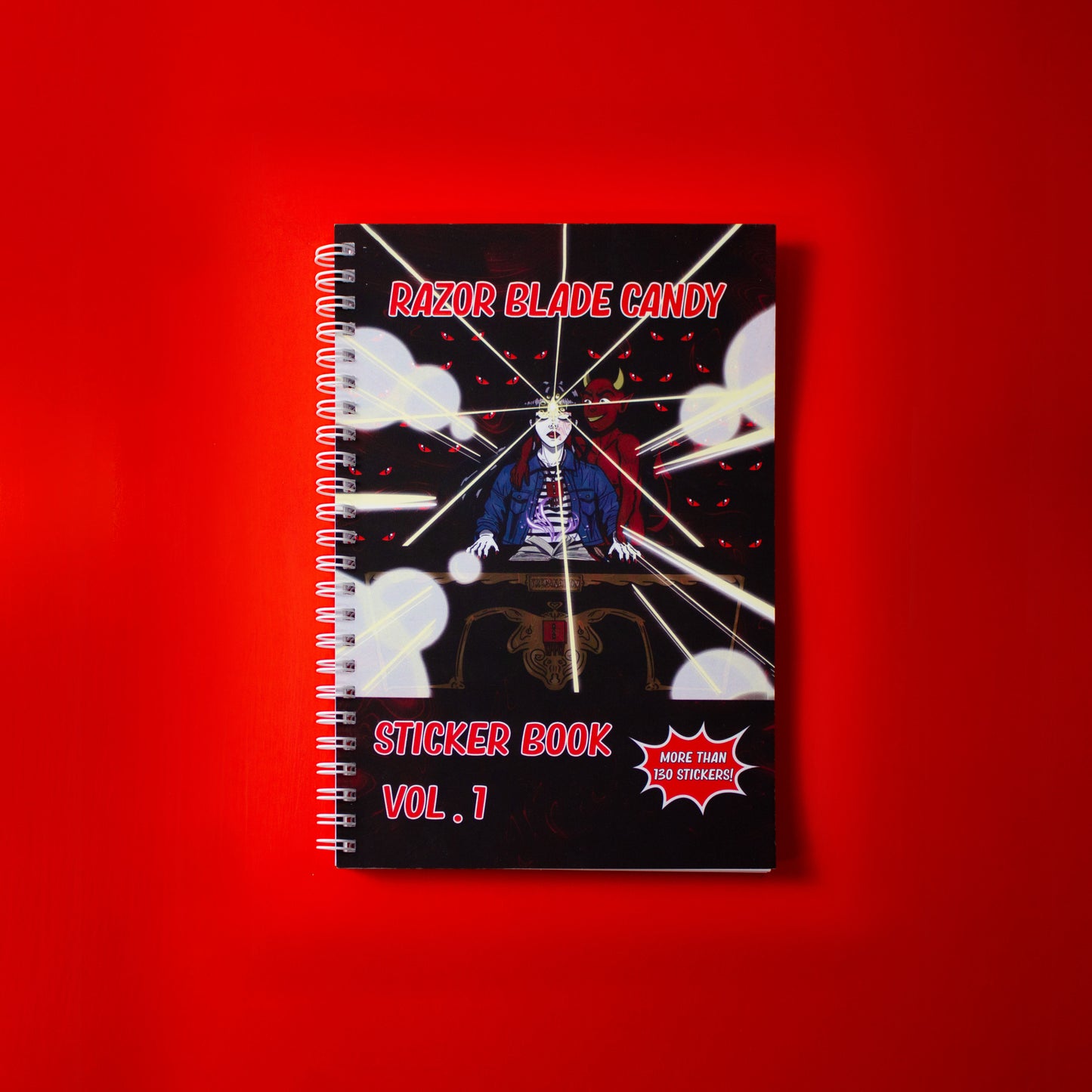 RAZOR BLADE CANDY STICKER BOOK VOL. 1