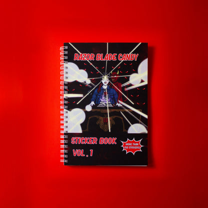RAZOR BLADE CANDY STICKER BOOK VOL. 1