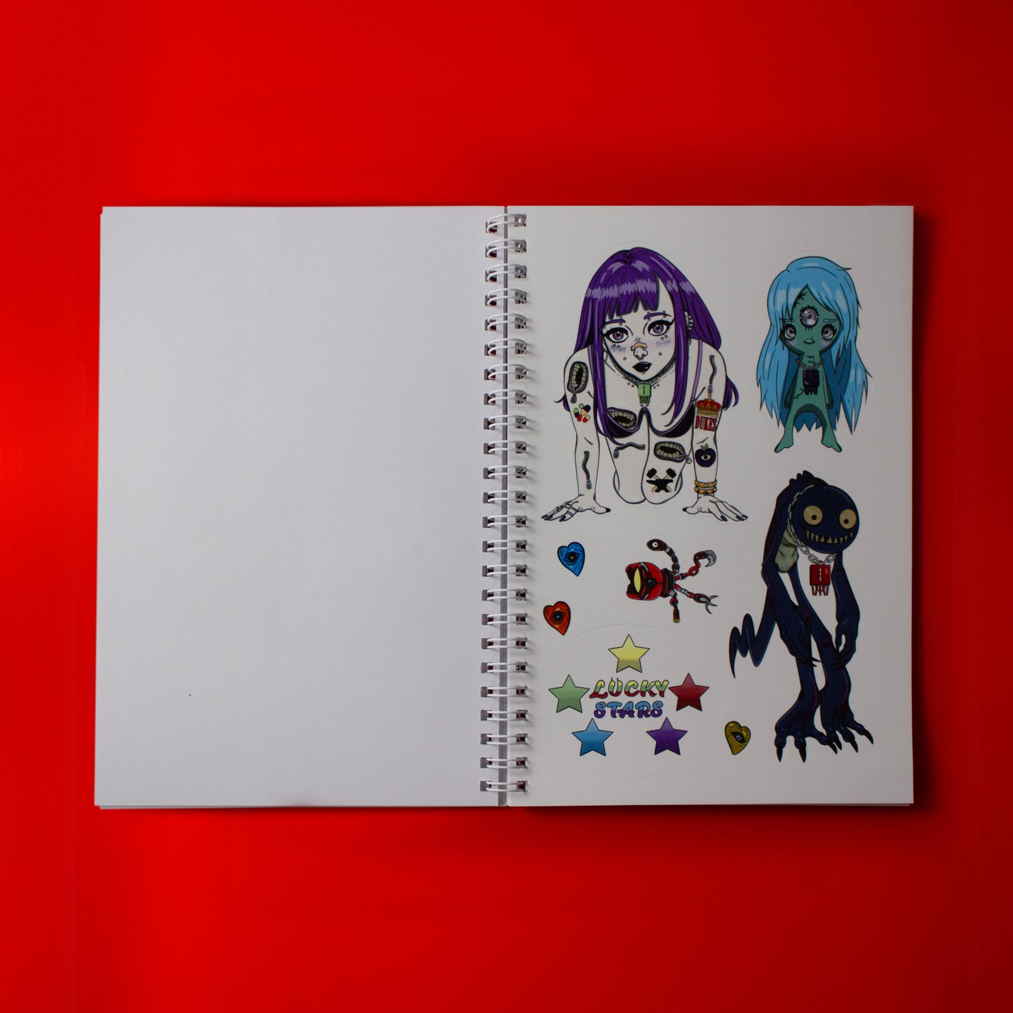 RAZOR BLADE CANDY STICKER BOOK VOL. 1