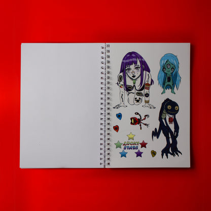 RAZOR BLADE CANDY STICKER BOOK VOL. 1